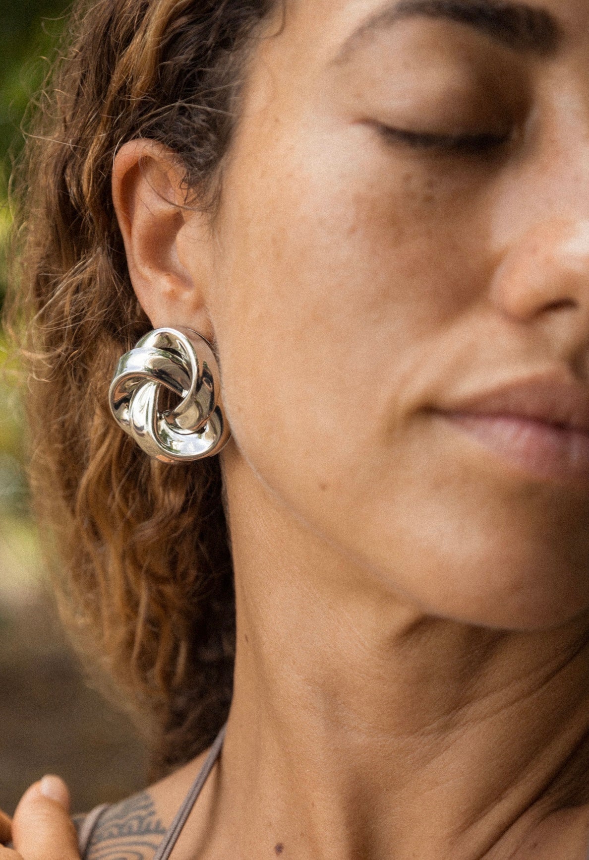 Silver Hailey Earrings