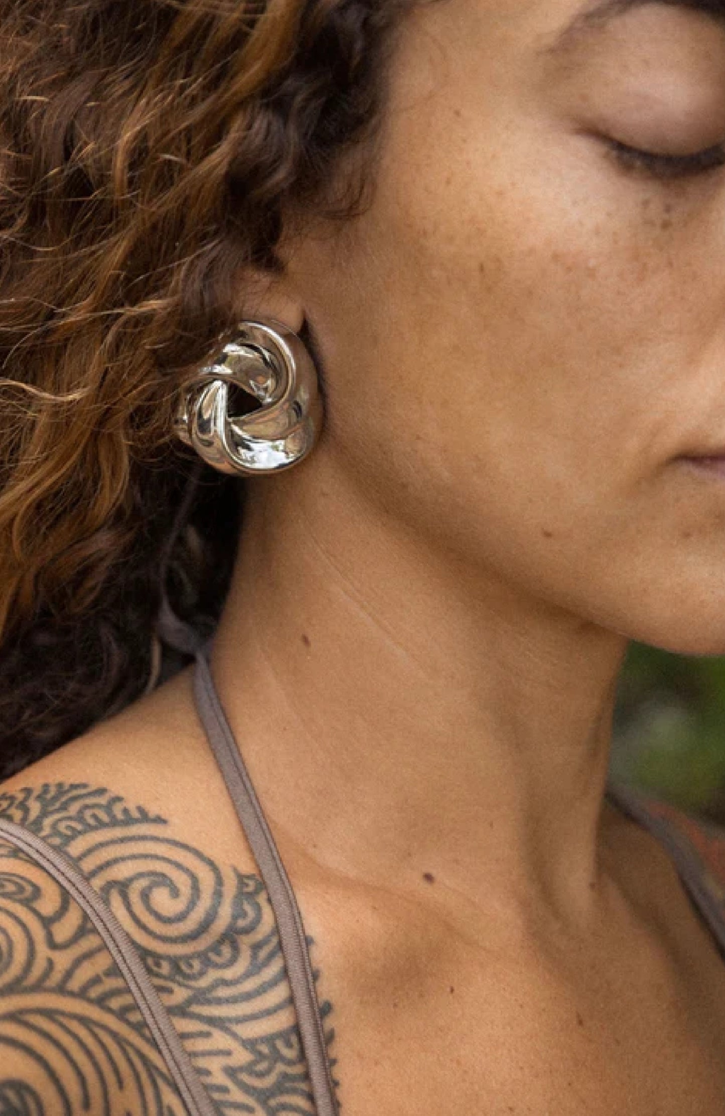 Silver Hailey Earrings