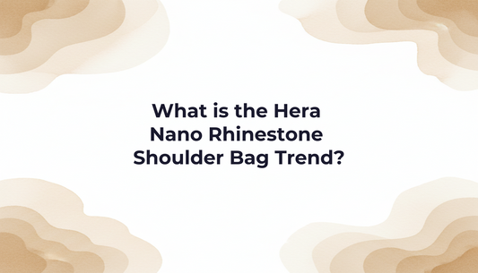 What is the Hera Nano Rhinestone Shoulder Bag Trend?