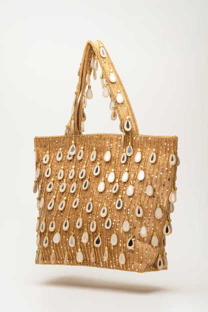 Gold Martinas Tote Bag