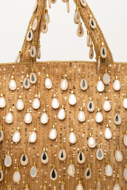 Gold Martinas Tote Bag