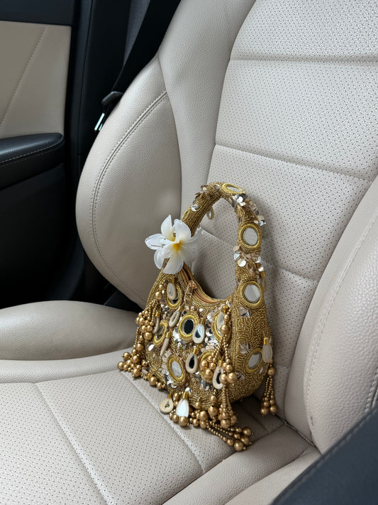 Gold Formentera Bag