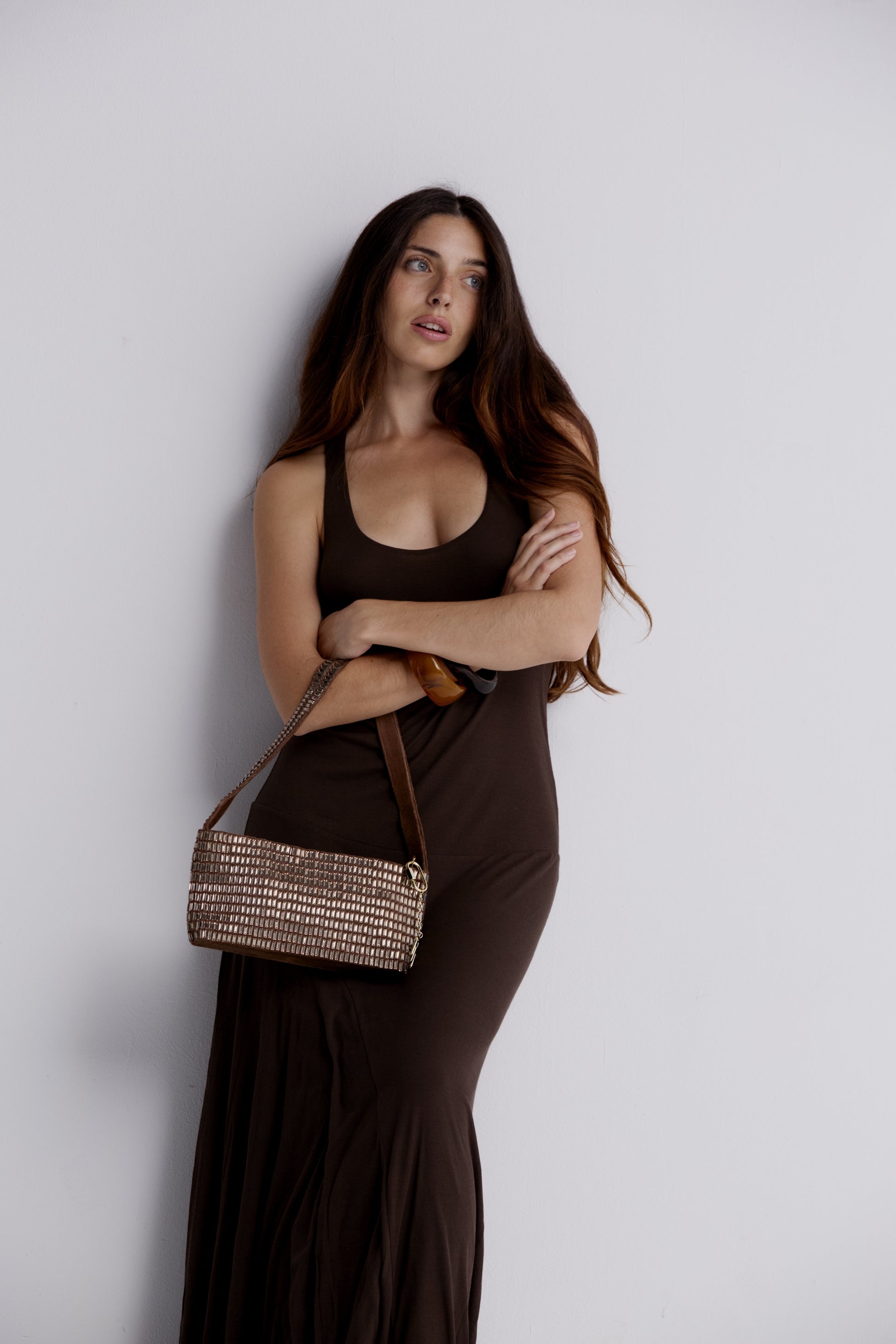 Brown Ibiza Bag, Handcrafted Summer Leather Tote – MARTINAS