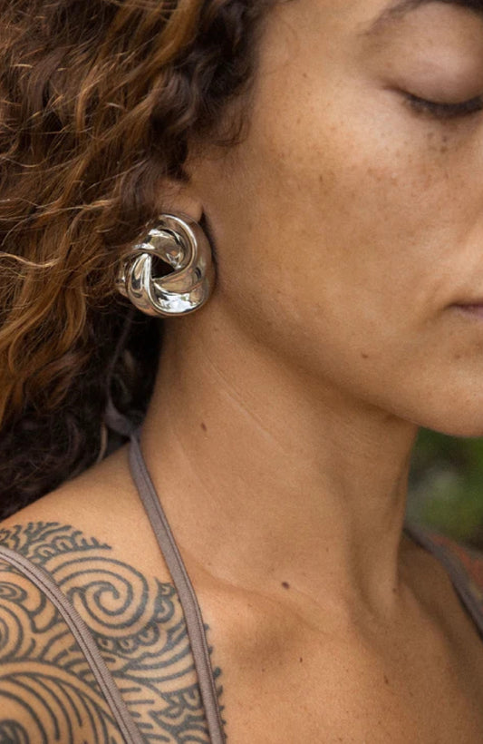 Silver Hailey Earrings