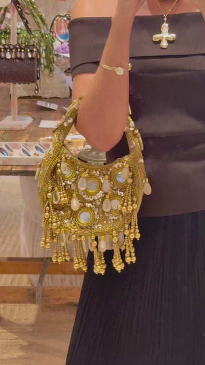 Gold Formentera Bag